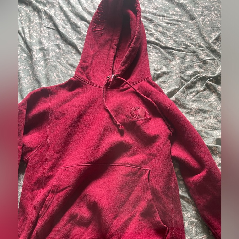 Champions hoodie,size small